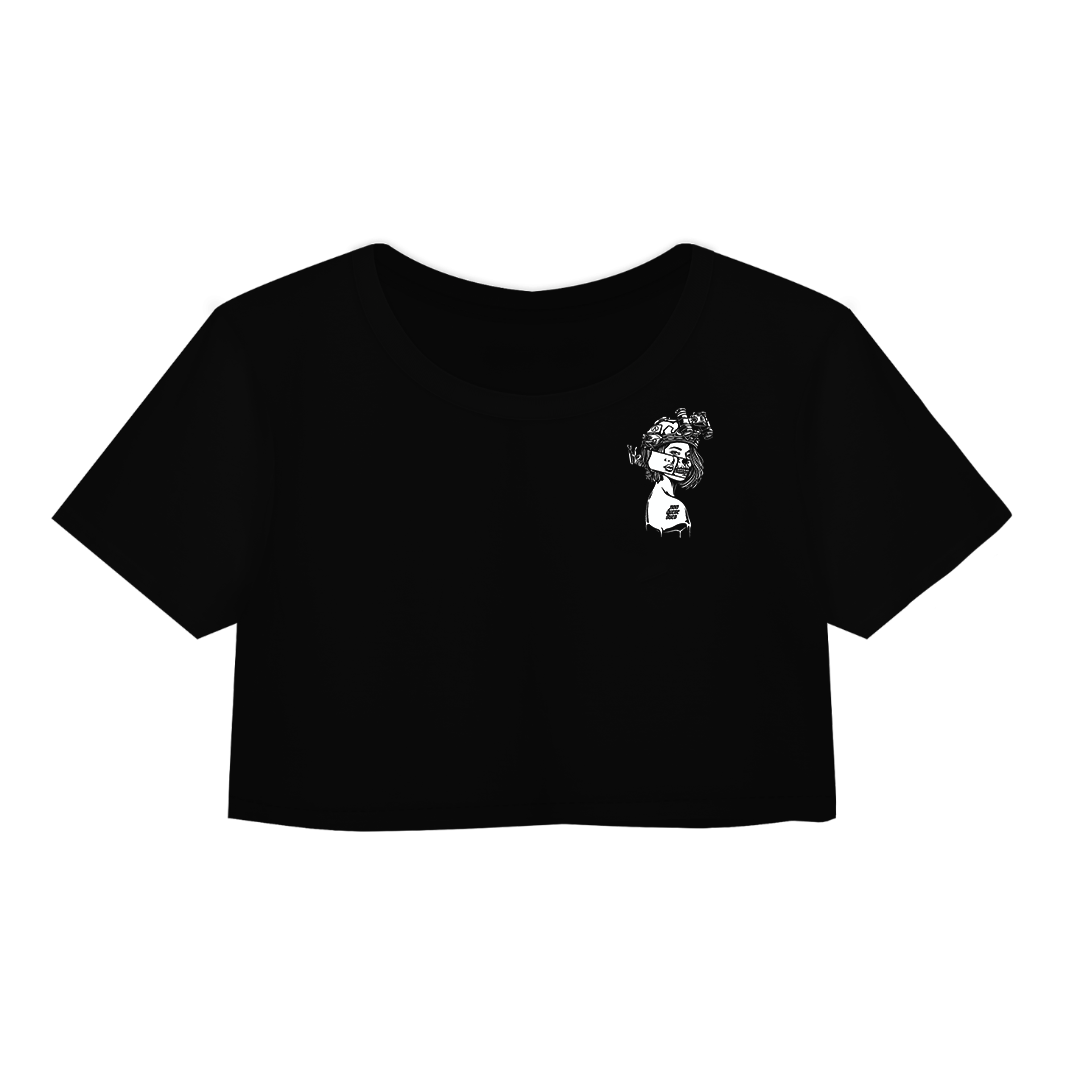 NOC GIRL CROP TEE //
