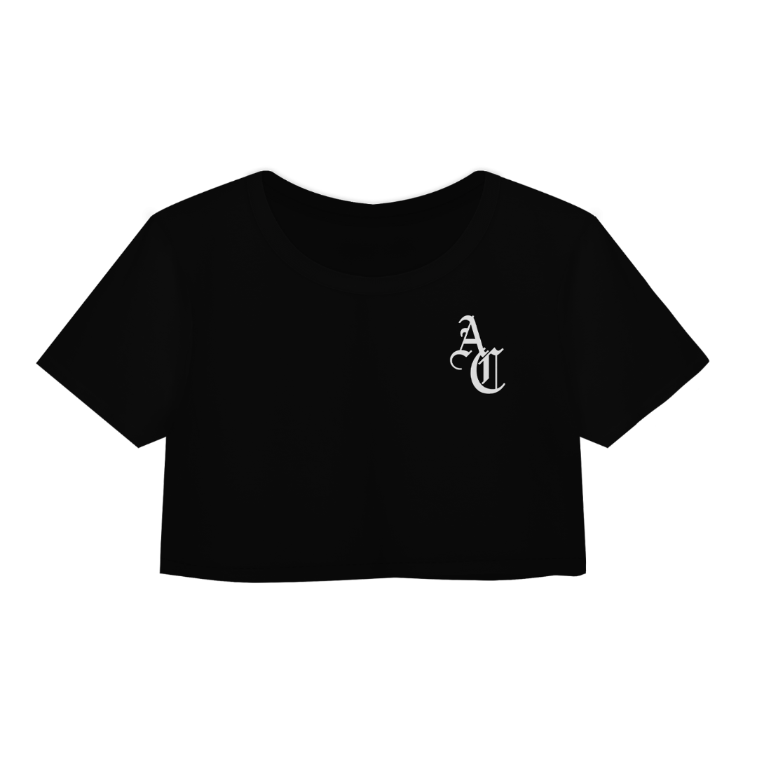 NOC GUN BUNNY CROP TEE //